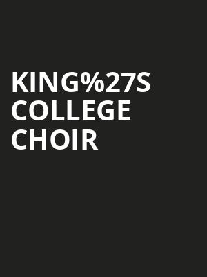 King%2527s College Choir at Royal Albert Hall